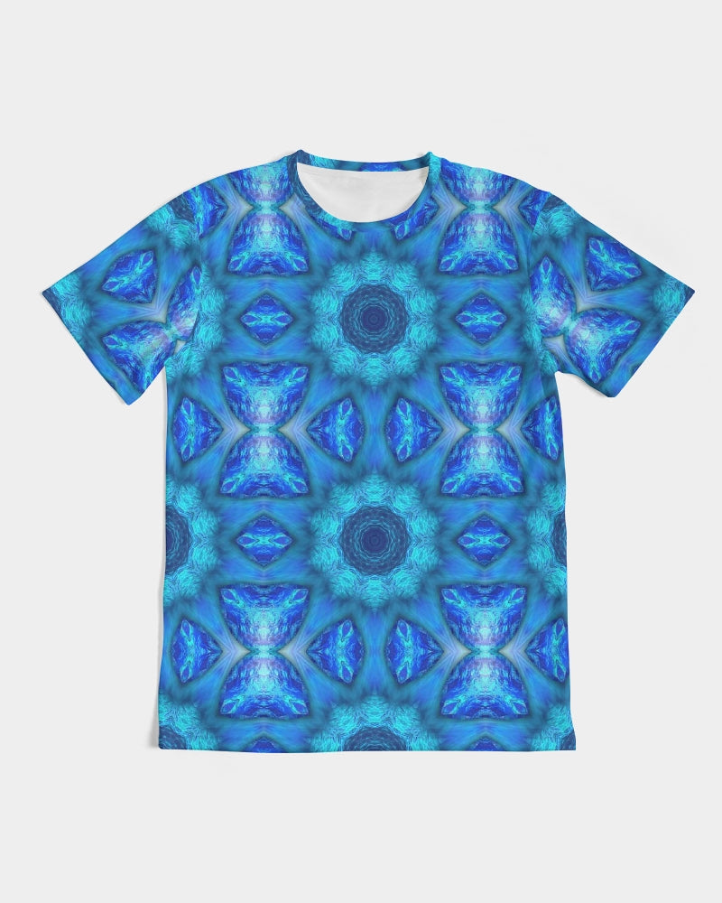 Blue Ocean Kaleidoscope Men's All-Over Print Tee