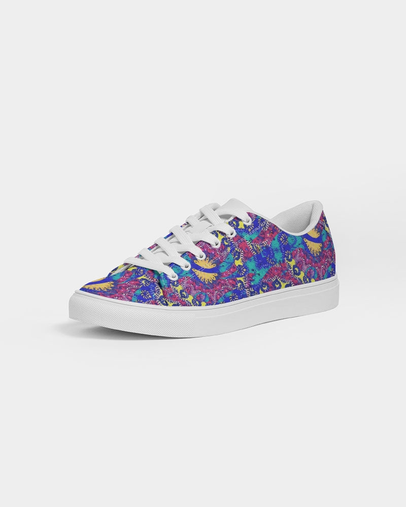 Caribbean Grafitti Men's Faux-Leather Sneaker
