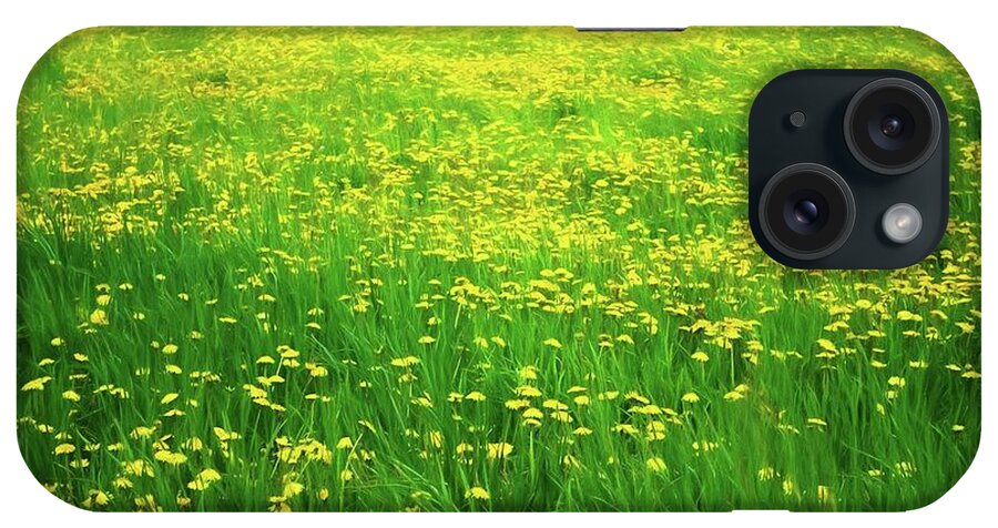 Dandelion Field - Phone Case