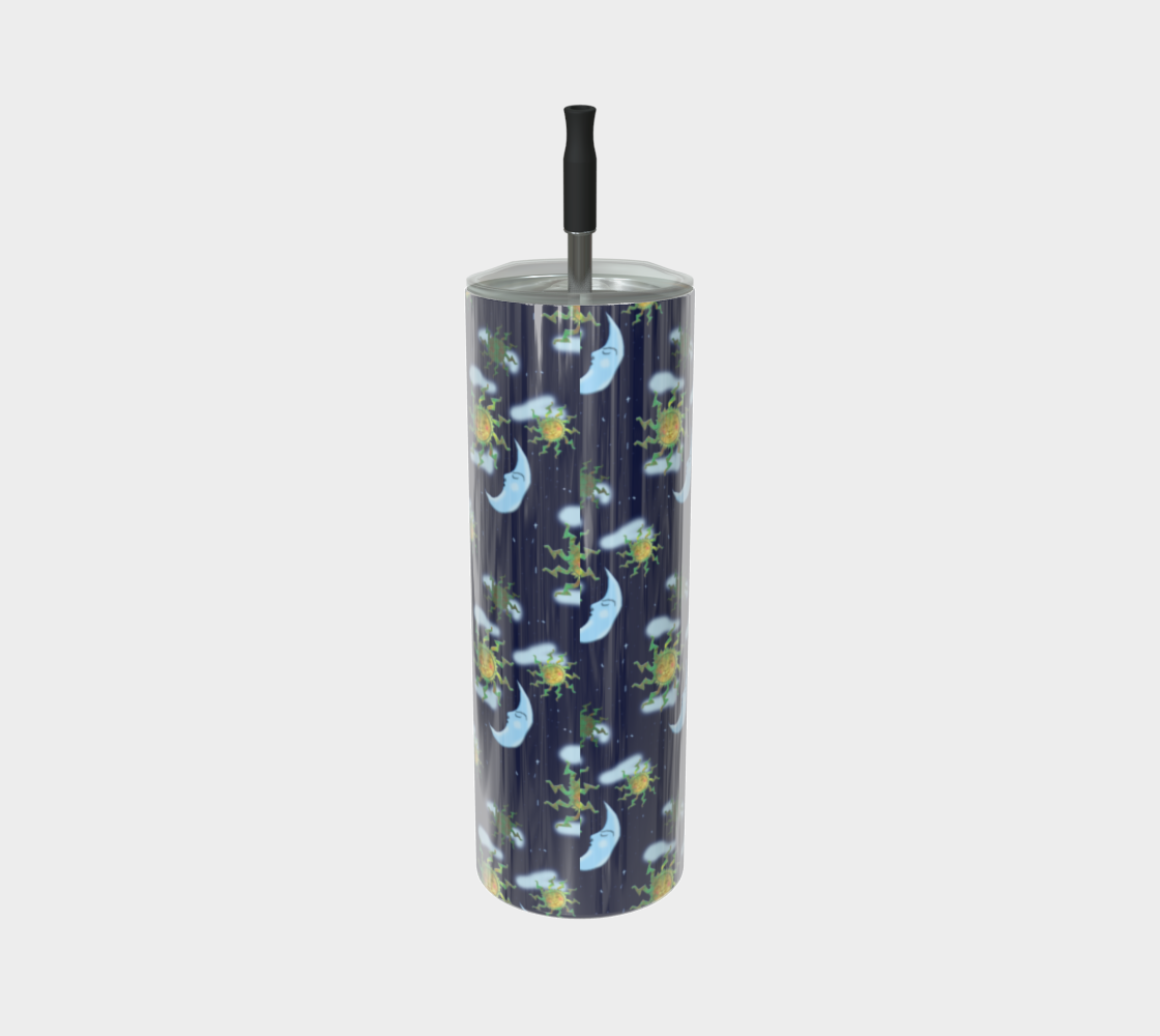 Antique Sun Stainless Steel Tumbler