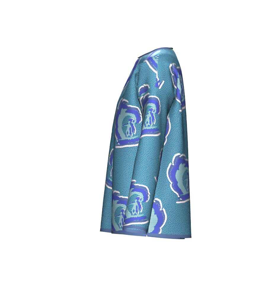 Surfer Pattern Sweater