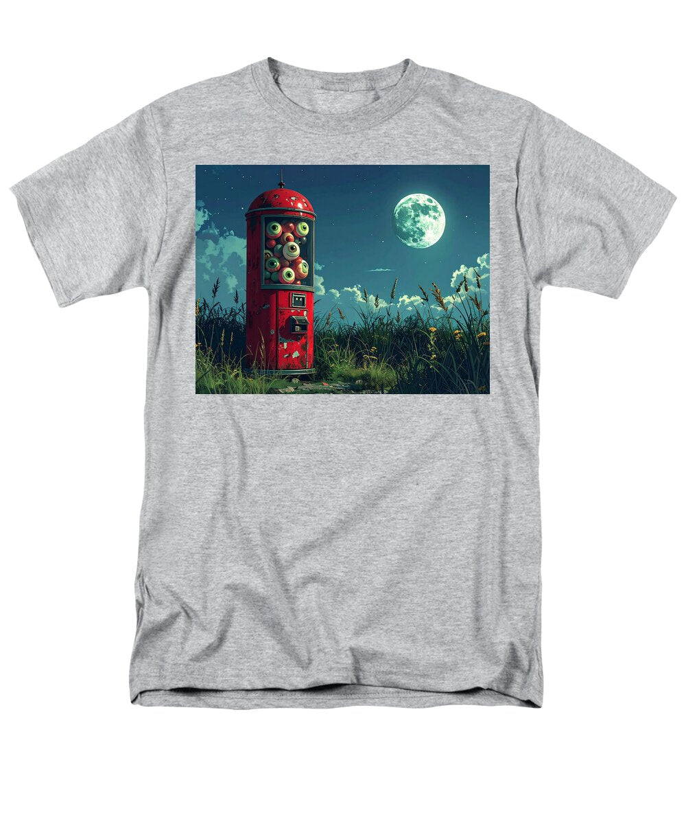 Eerie Eyeball Vending Machine - Men's T-Shirt (Regular Fit)