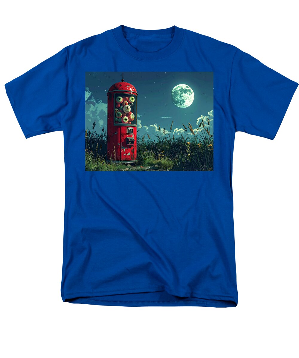 Eerie Eyeball Vending Machine - Men's T-Shirt (Regular Fit)