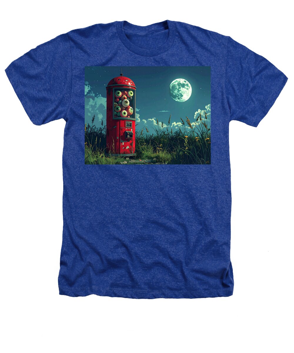 Eerie Eyeball Vending Machine - Heathers T-Shirt