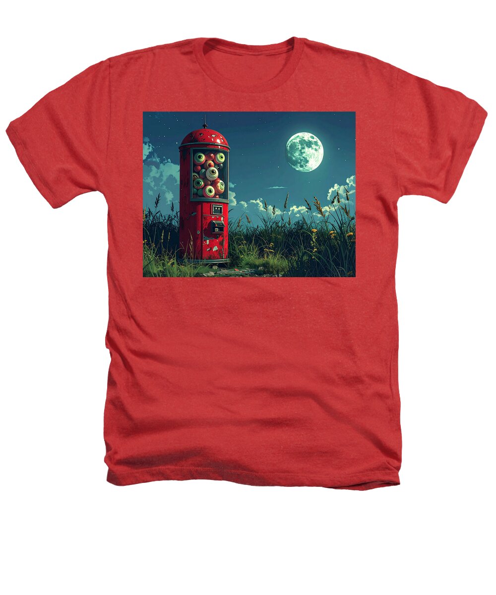 Eerie Eyeball Vending Machine - Heathers T-Shirt