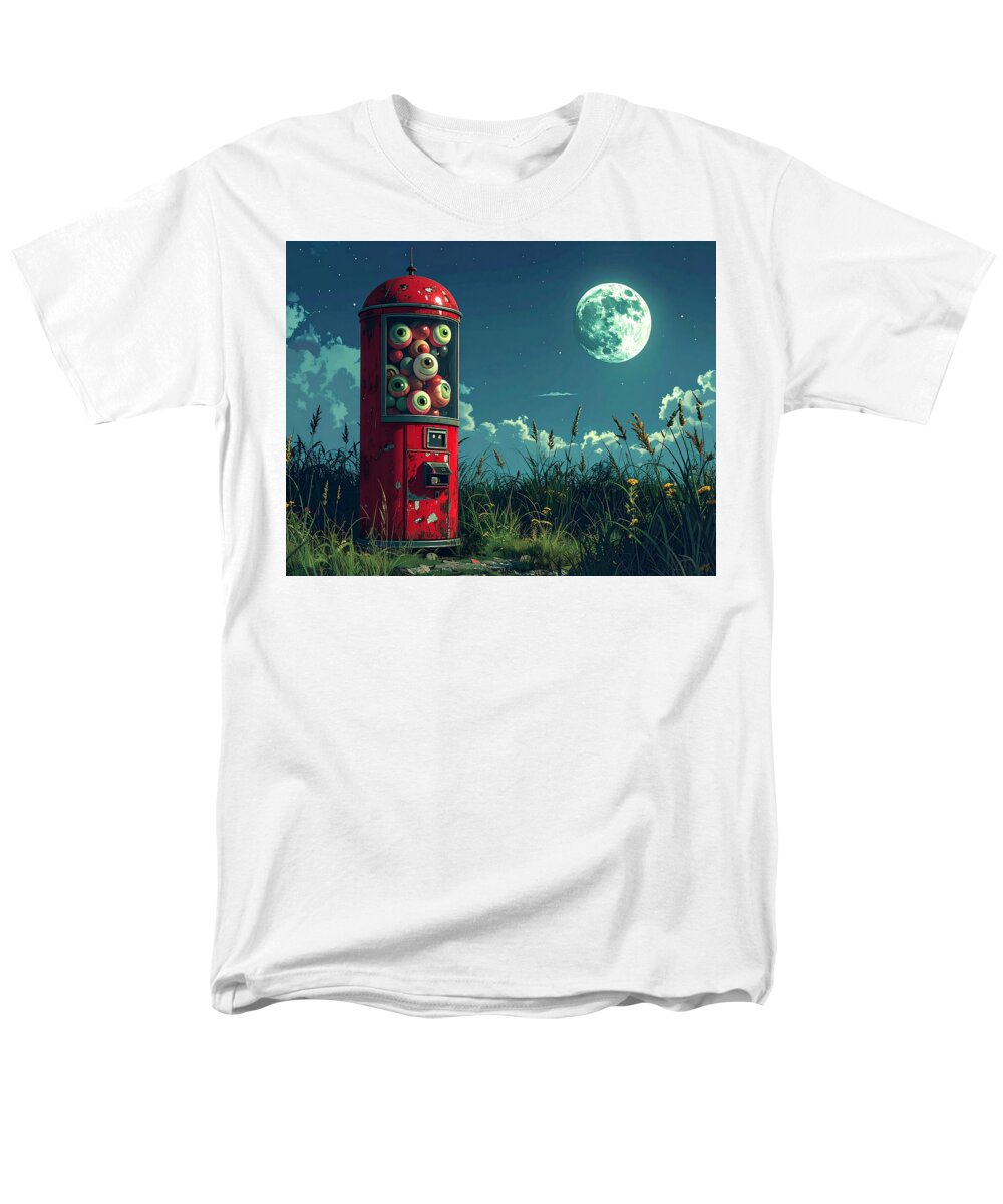 Eerie Eyeball Vending Machine - Men's T-Shirt (Regular Fit)
