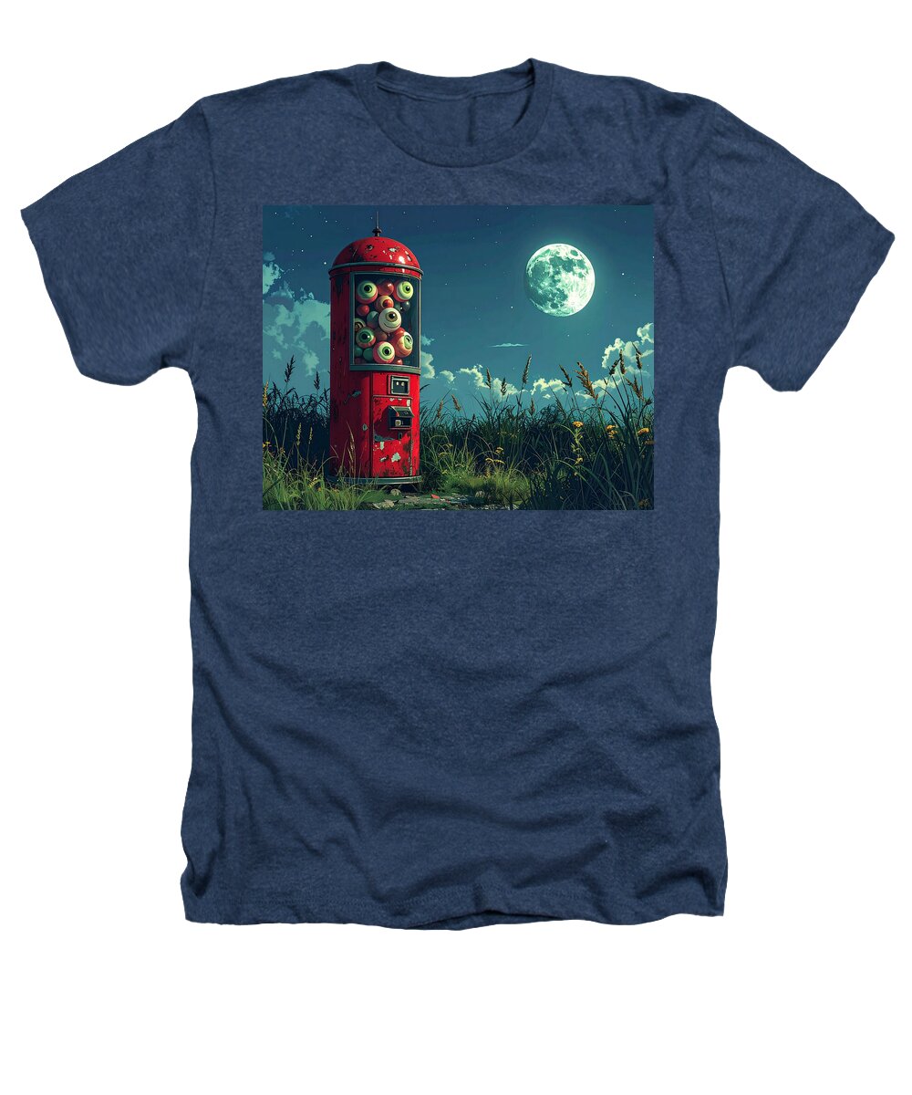 Eerie Eyeball Vending Machine - Heathers T-Shirt