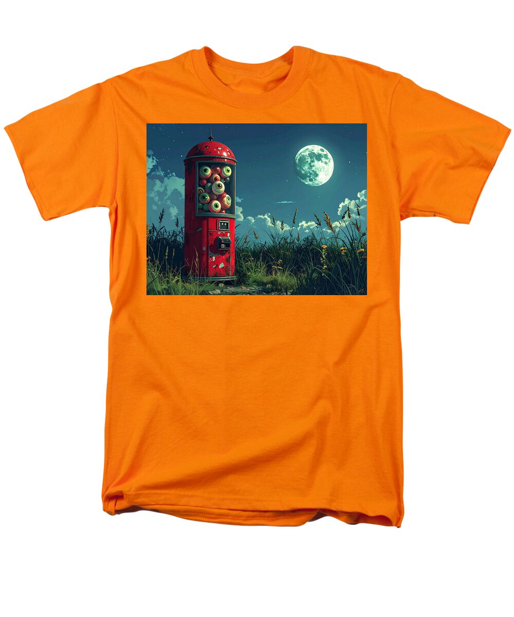 Eerie Eyeball Vending Machine - Men's T-Shirt (Regular Fit)