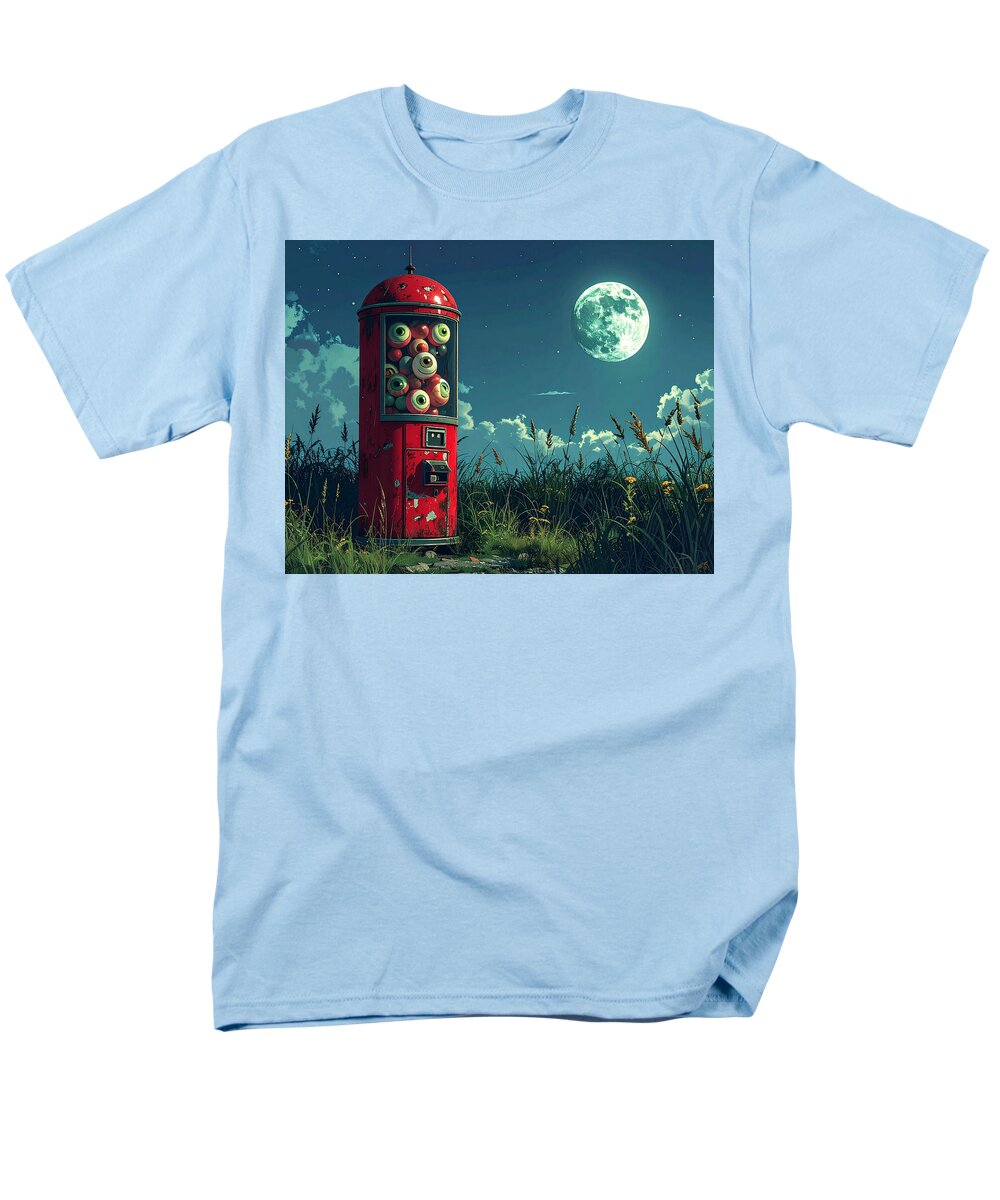 Eerie Eyeball Vending Machine - Men's T-Shirt (Regular Fit)