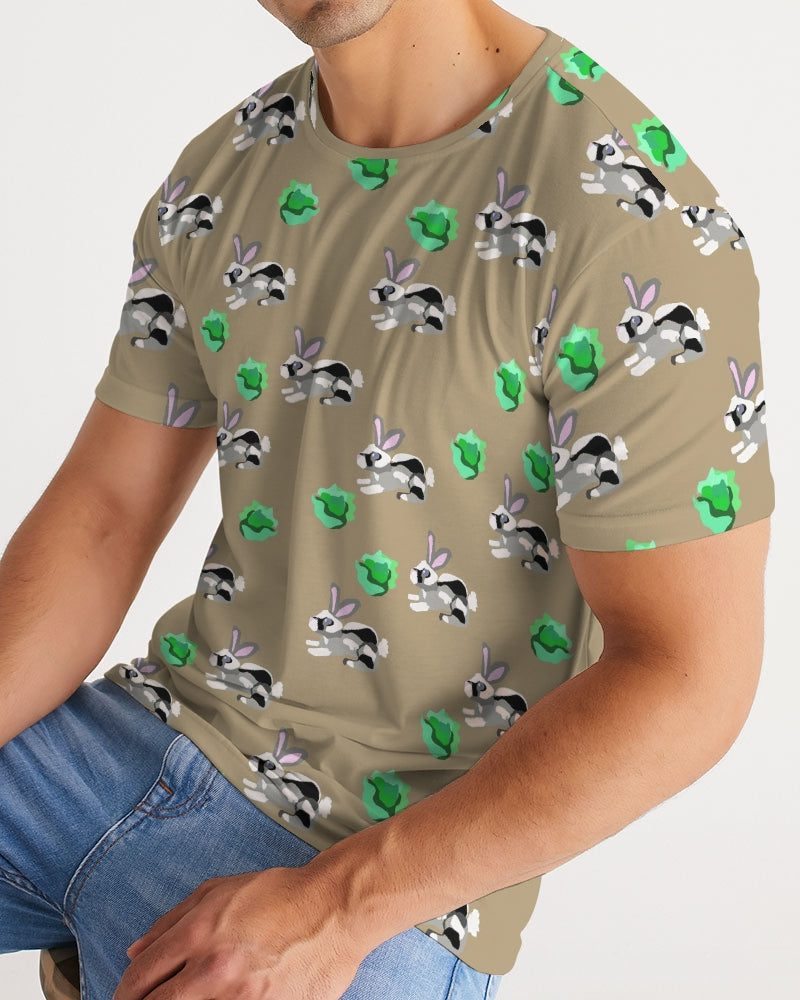 Bunnies Pattern Men's All-Over Print Tee