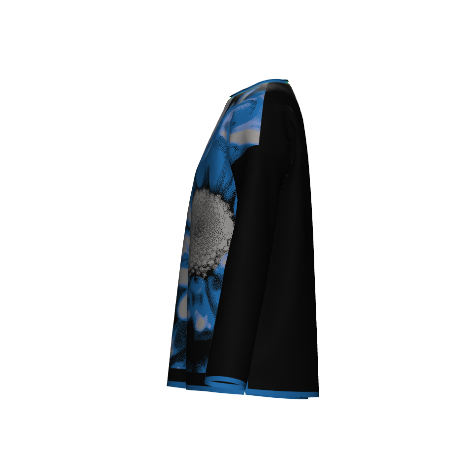Blue Daisy Sweater