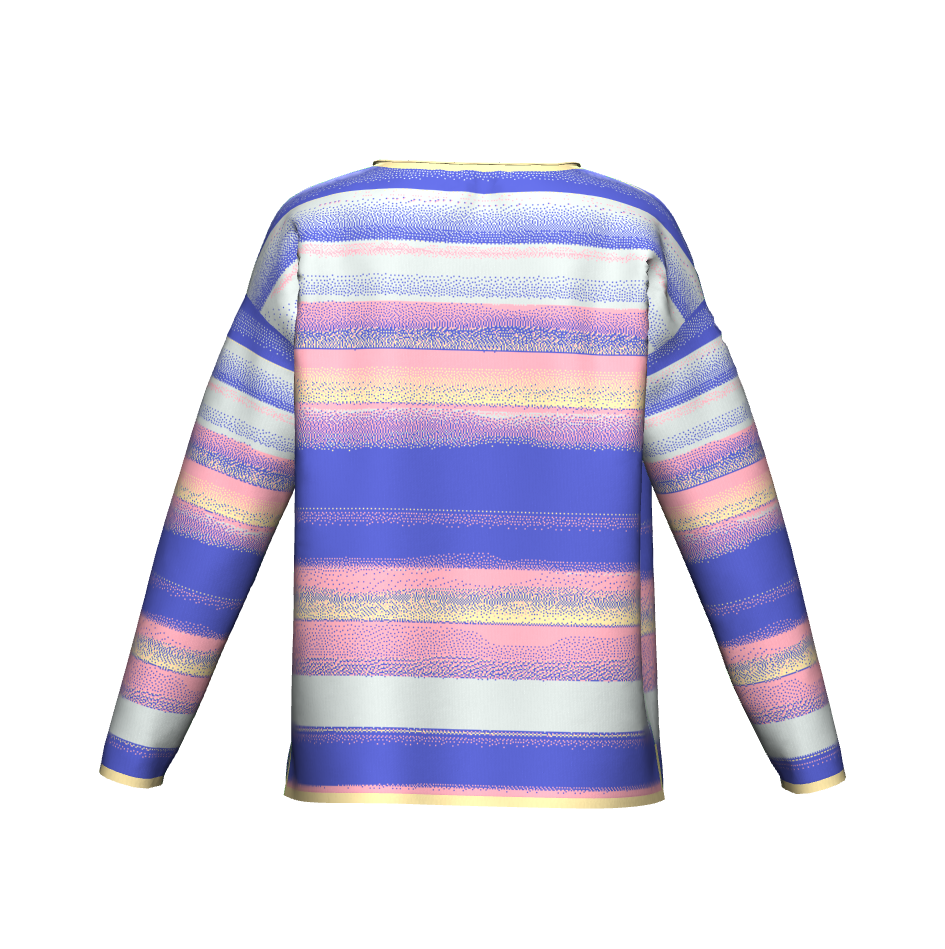 Cotton Candy Stripes Sweater