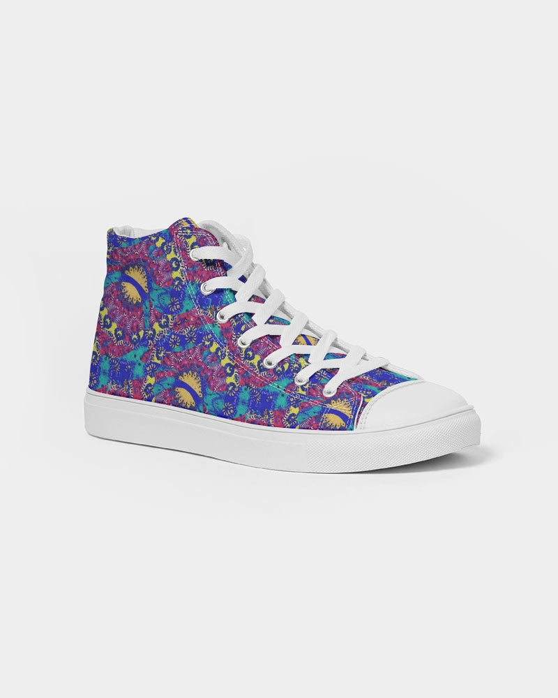 Caribbean Grafitti Women's Hightop Canvas Shoe