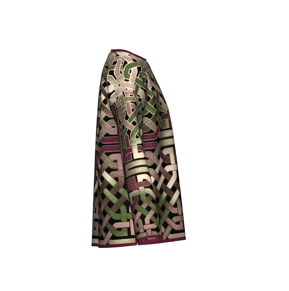 Earthtone Celtic Knot Sweater