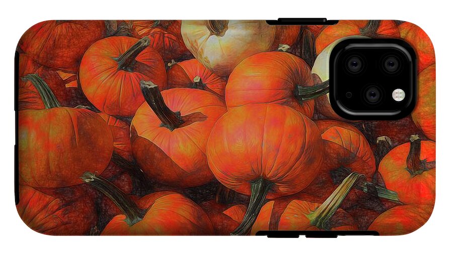 Fall Pumpkin Pile - Phone Case