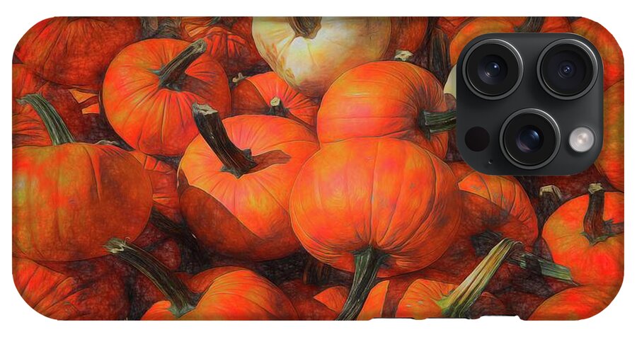 Fall Pumpkin Pile - Phone Case