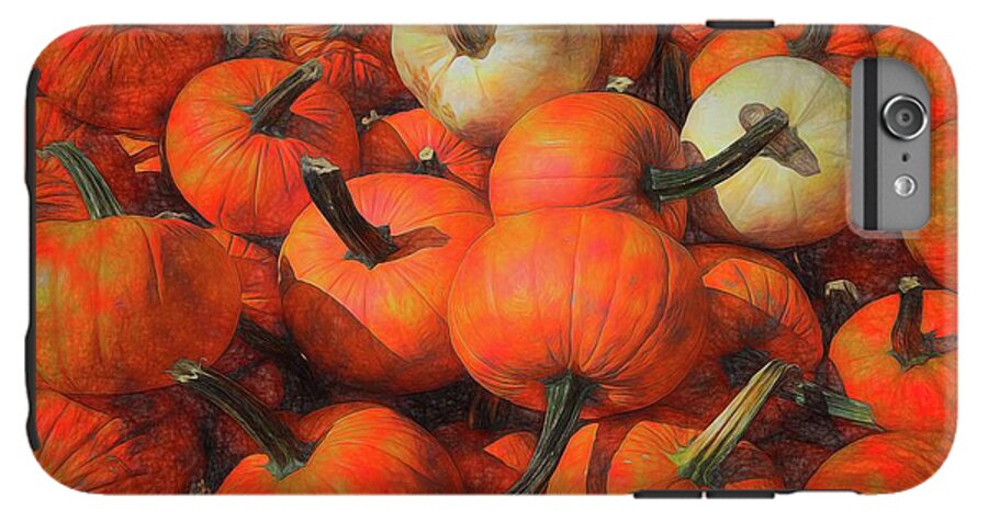 Fall Pumpkin Pile - Phone Case