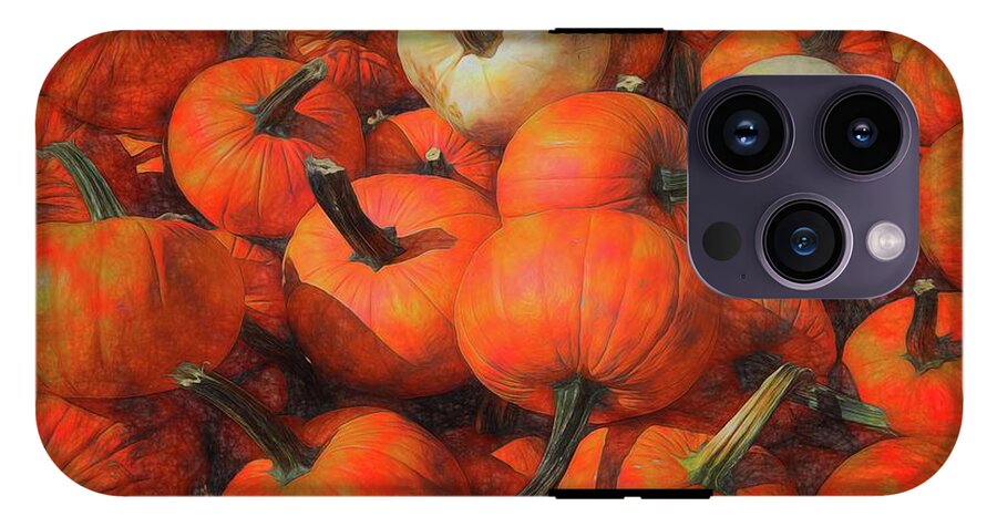 Fall Pumpkin Pile - Phone Case