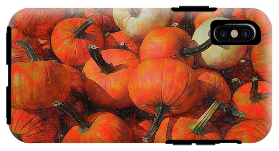 Fall Pumpkin Pile - Phone Case