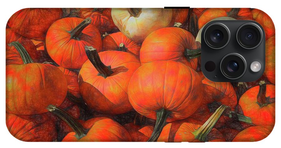 Fall Pumpkin Pile - Phone Case