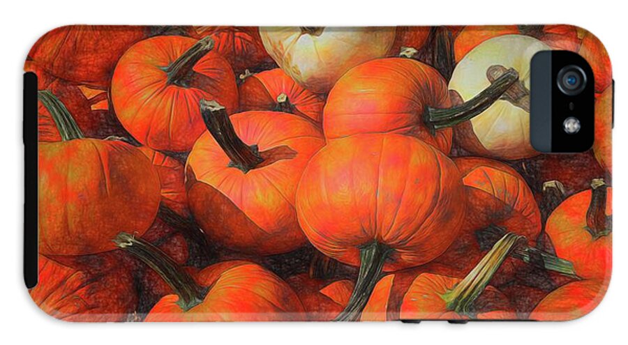 Fall Pumpkin Pile - Phone Case