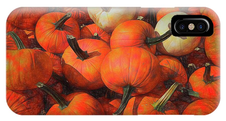 Fall Pumpkin Pile - Phone Case