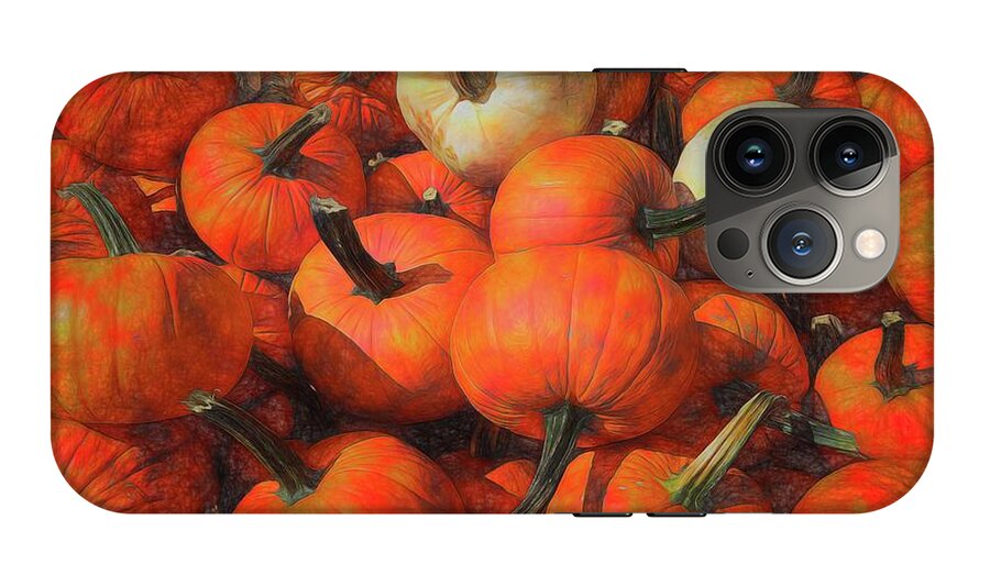 Fall Pumpkin Pile - Phone Case