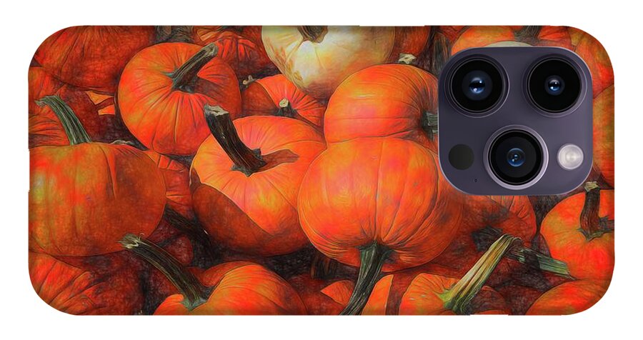 Fall Pumpkin Pile - Phone Case