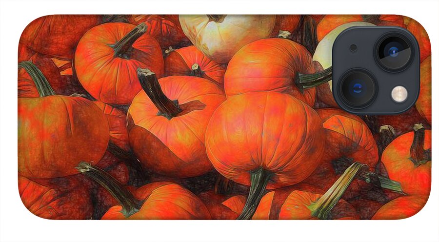 Fall Pumpkin Pile - Phone Case