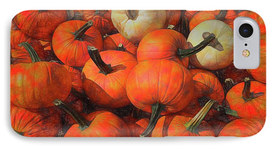 Fall Pumpkin Pile - Phone Case