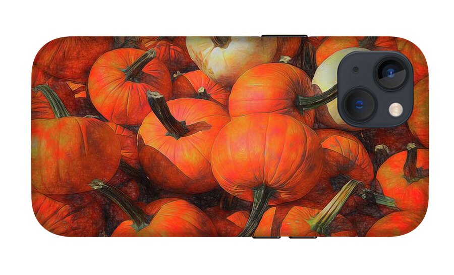 Fall Pumpkin Pile - Phone Case