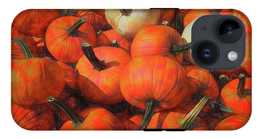 Fall Pumpkin Pile - Phone Case