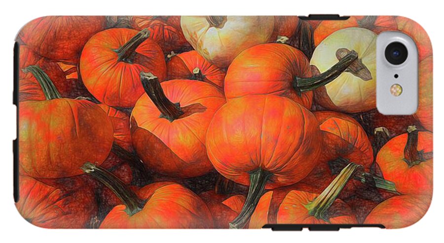 Fall Pumpkin Pile - Phone Case