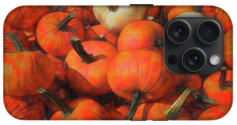 Fall Pumpkin Pile - Phone Case