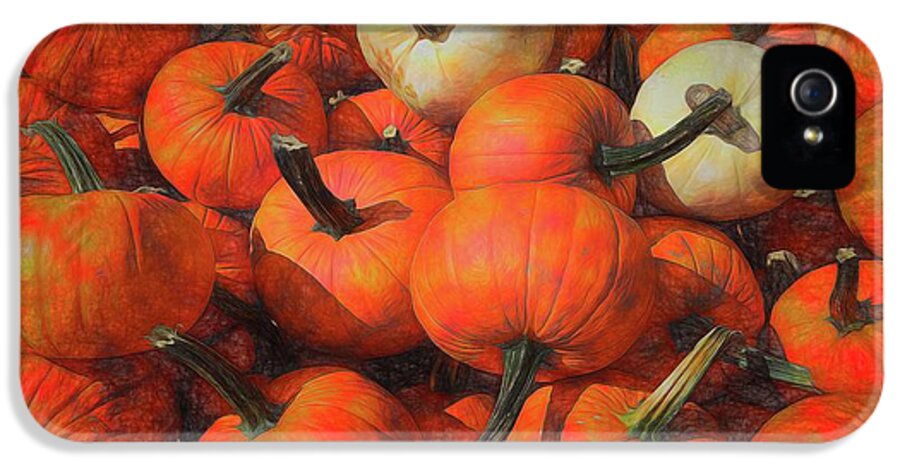 Fall Pumpkin Pile - Phone Case