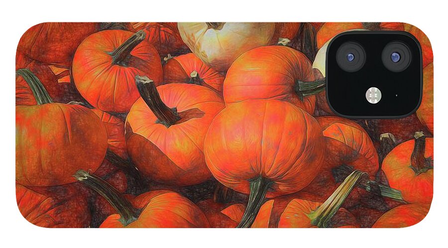 Fall Pumpkin Pile - Phone Case