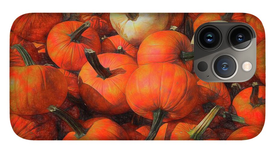 Fall Pumpkin Pile - Phone Case