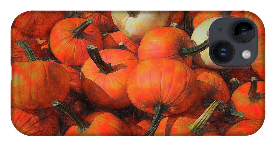 Fall Pumpkin Pile - Phone Case