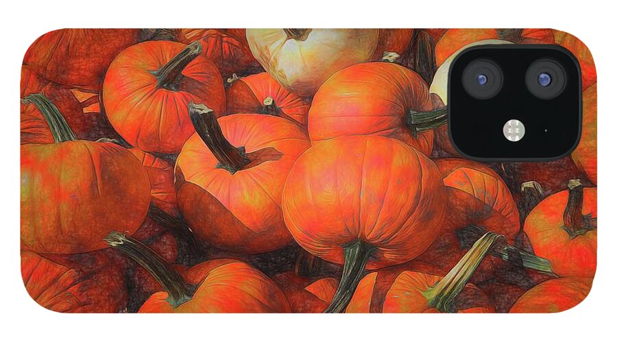 Fall Pumpkin Pile - Phone Case