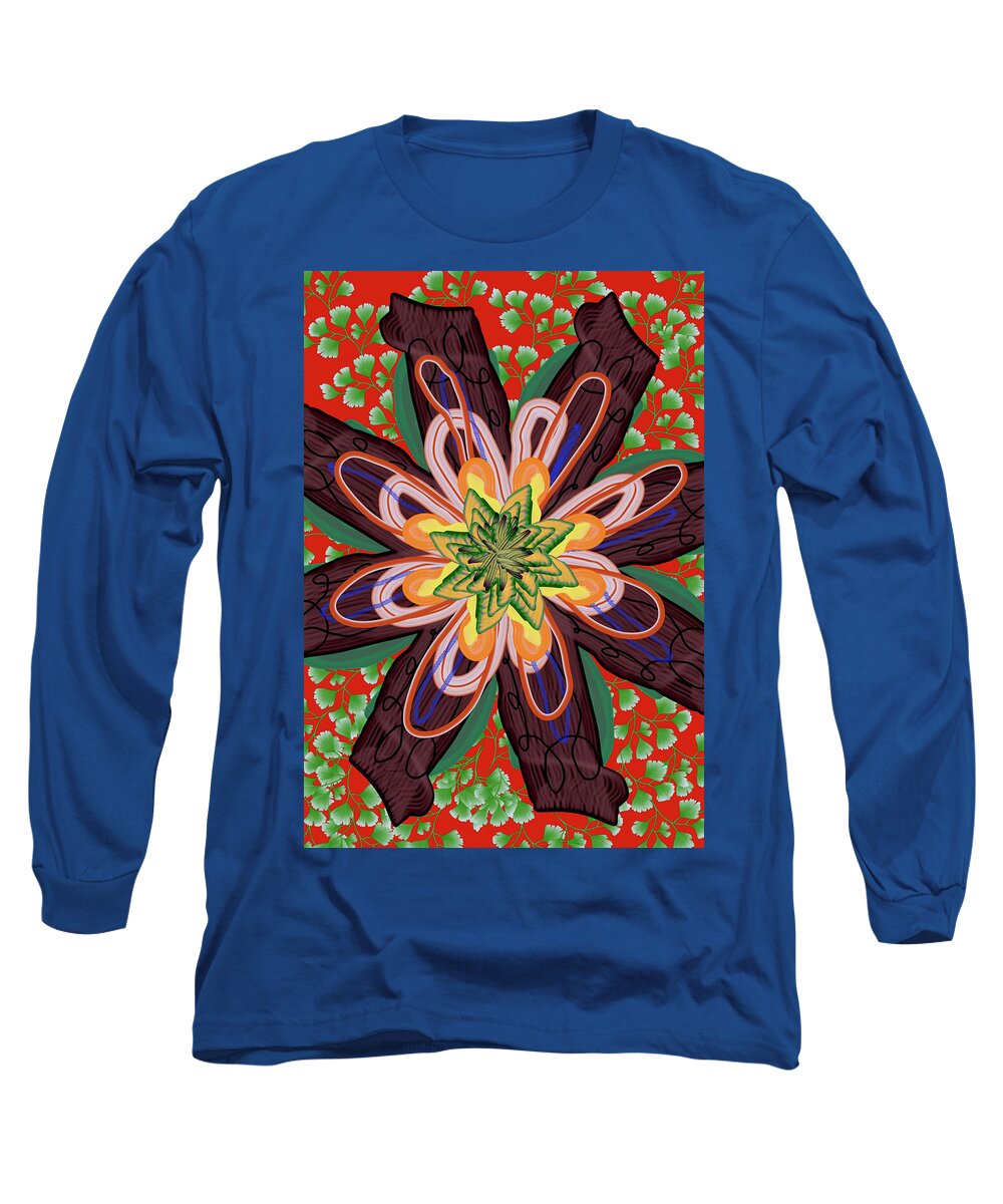 Fantasy Flower No 6 - Long Sleeve T-Shirt