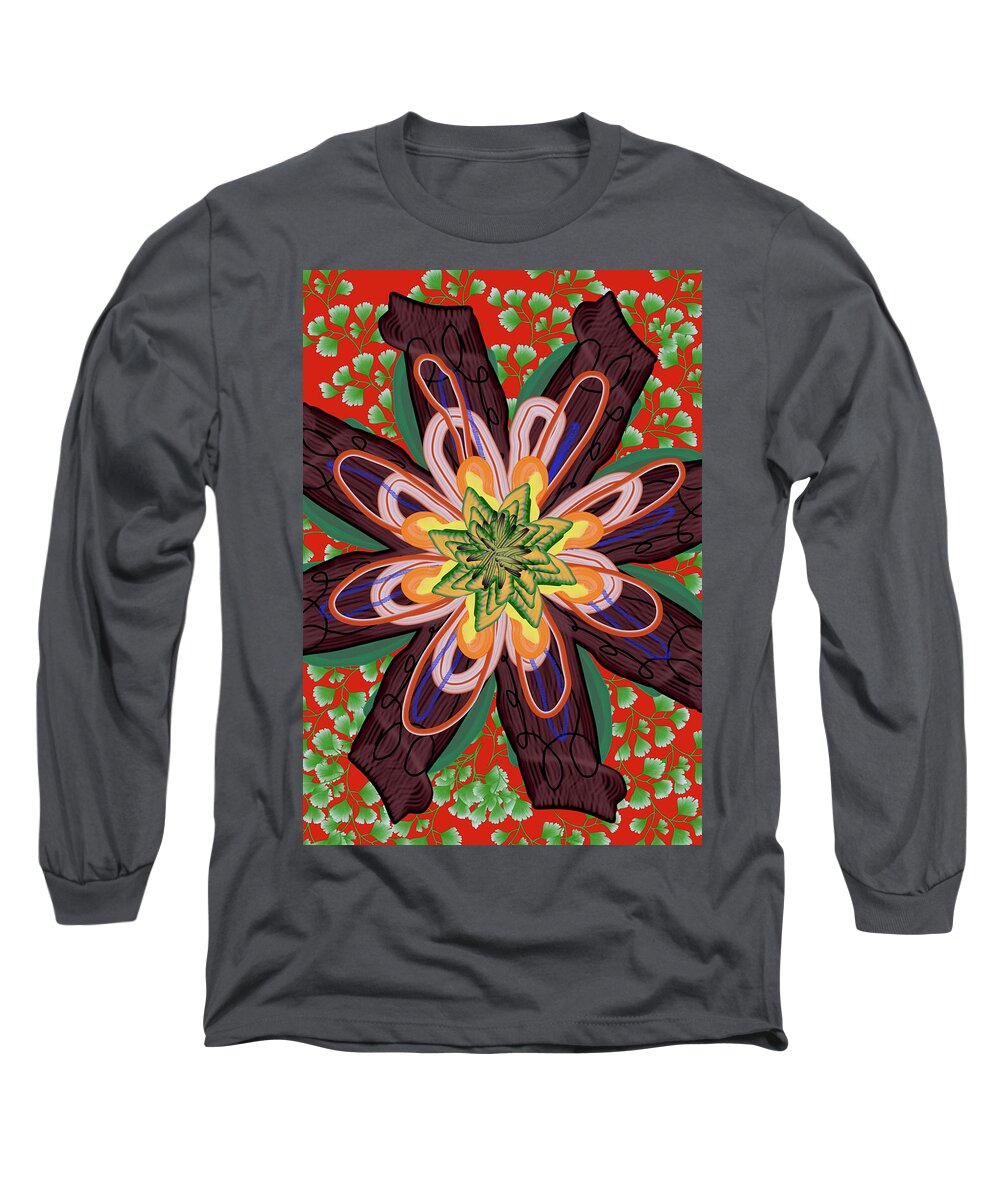 Fantasy Flower No 6 - Long Sleeve T-Shirt