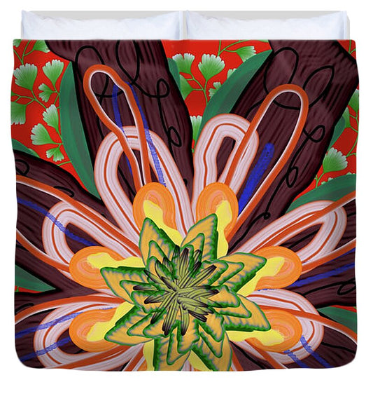 Fantasy Flower No 6 - Duvet Cover