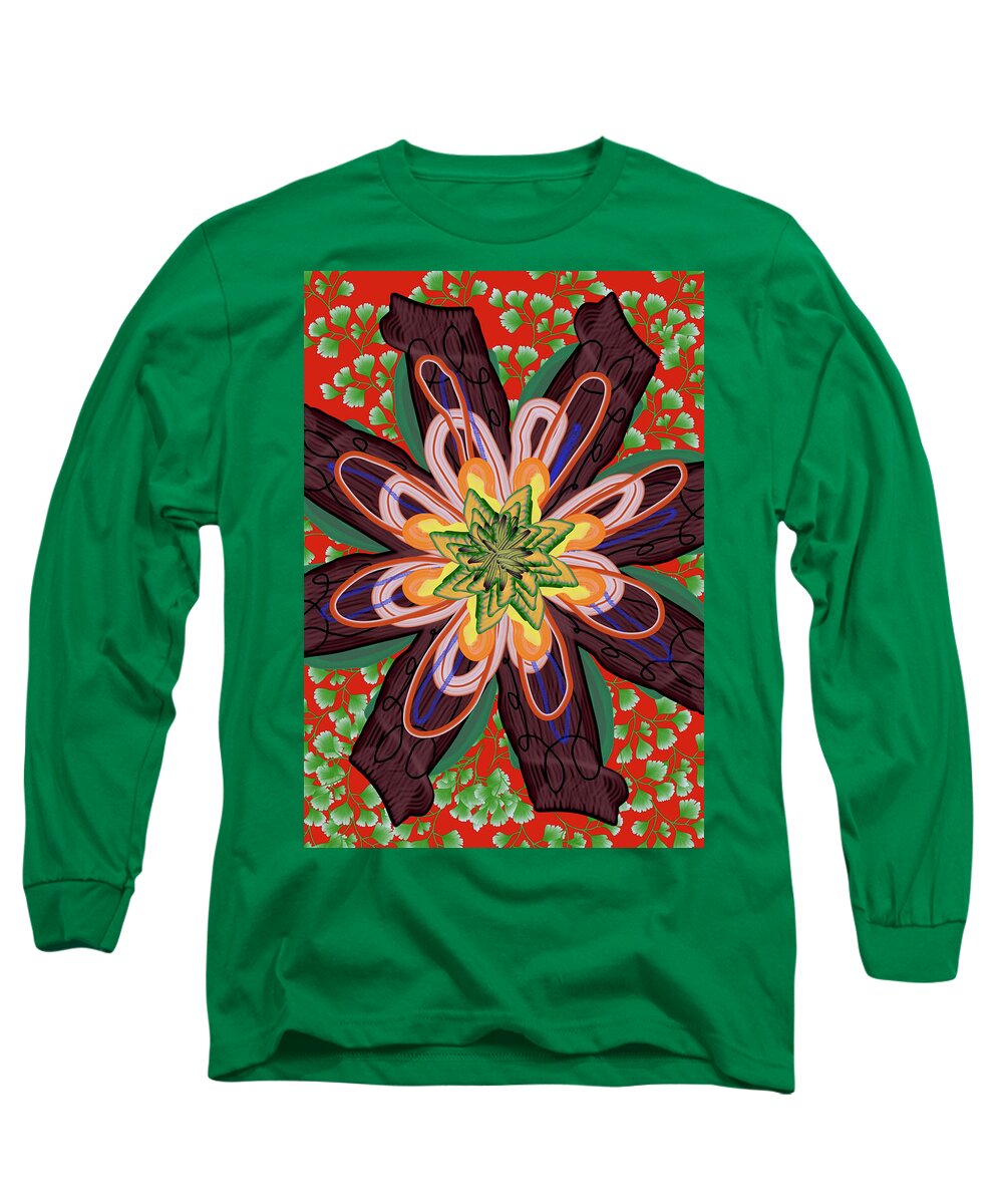 Fantasy Flower No 6 - Long Sleeve T-Shirt