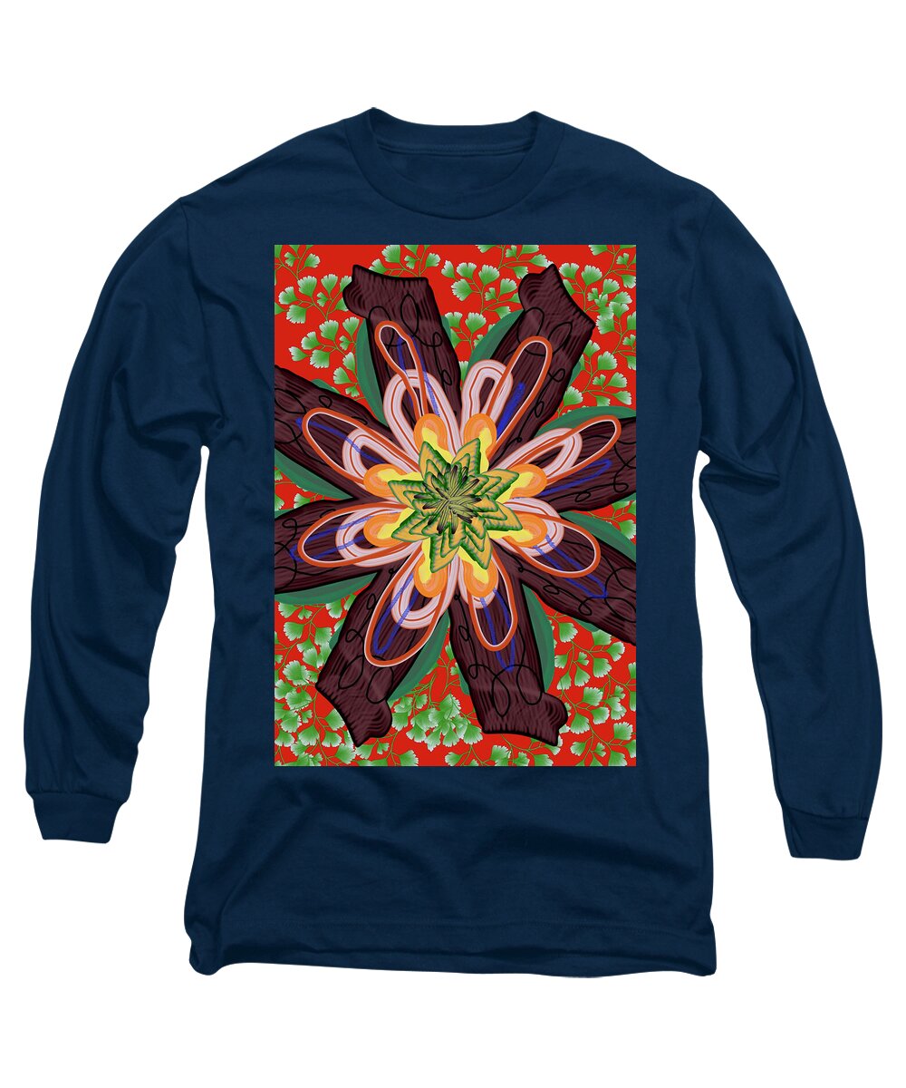 Fantasy Flower No 6 - Long Sleeve T-Shirt
