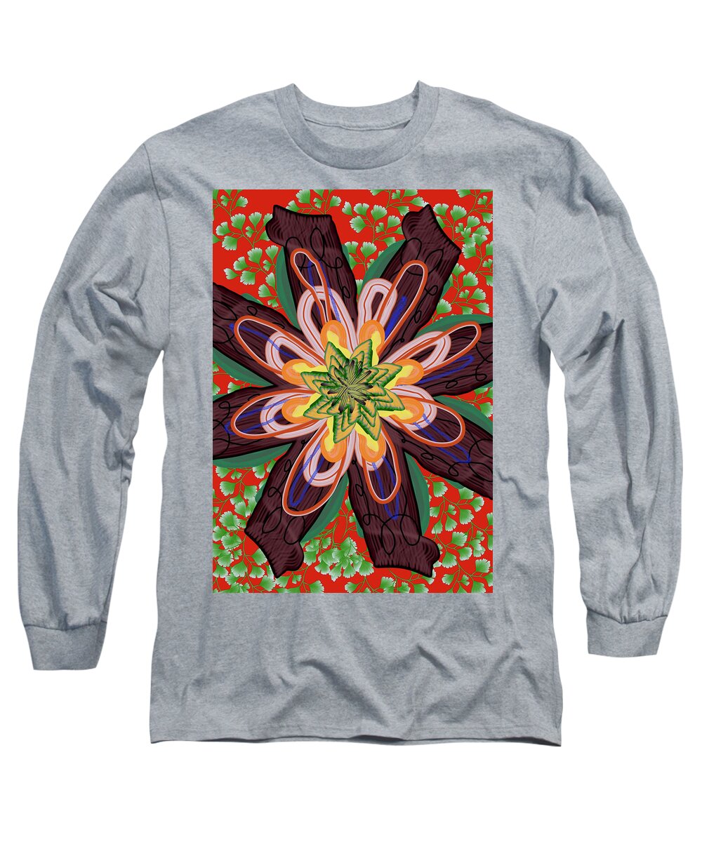 Fantasy Flower No 6 - Long Sleeve T-Shirt