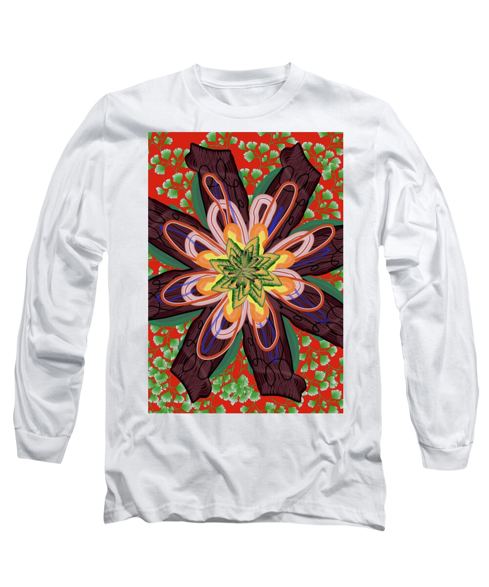 Fantasy Flower No 6 - Long Sleeve T-Shirt