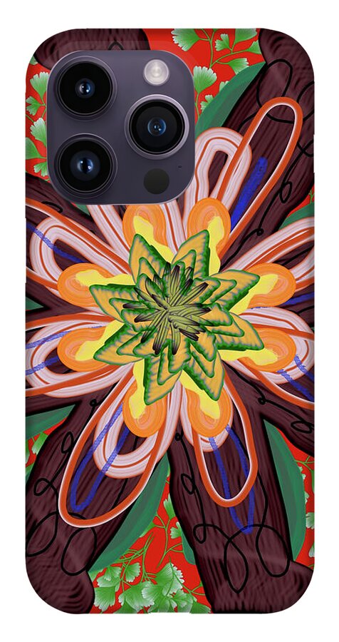 Fantasy Flower No 6 - Phone Case