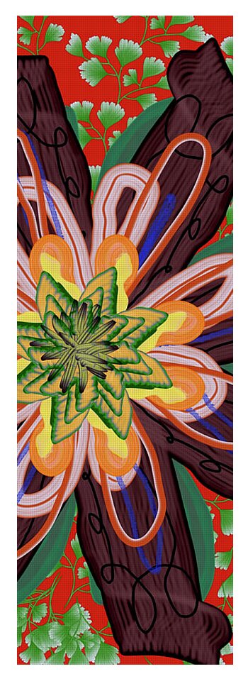 Fantasy Flower No 6 - Yoga Mat