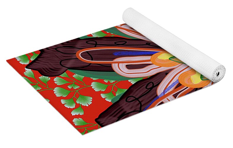 Fantasy Flower No 6 - Yoga Mat