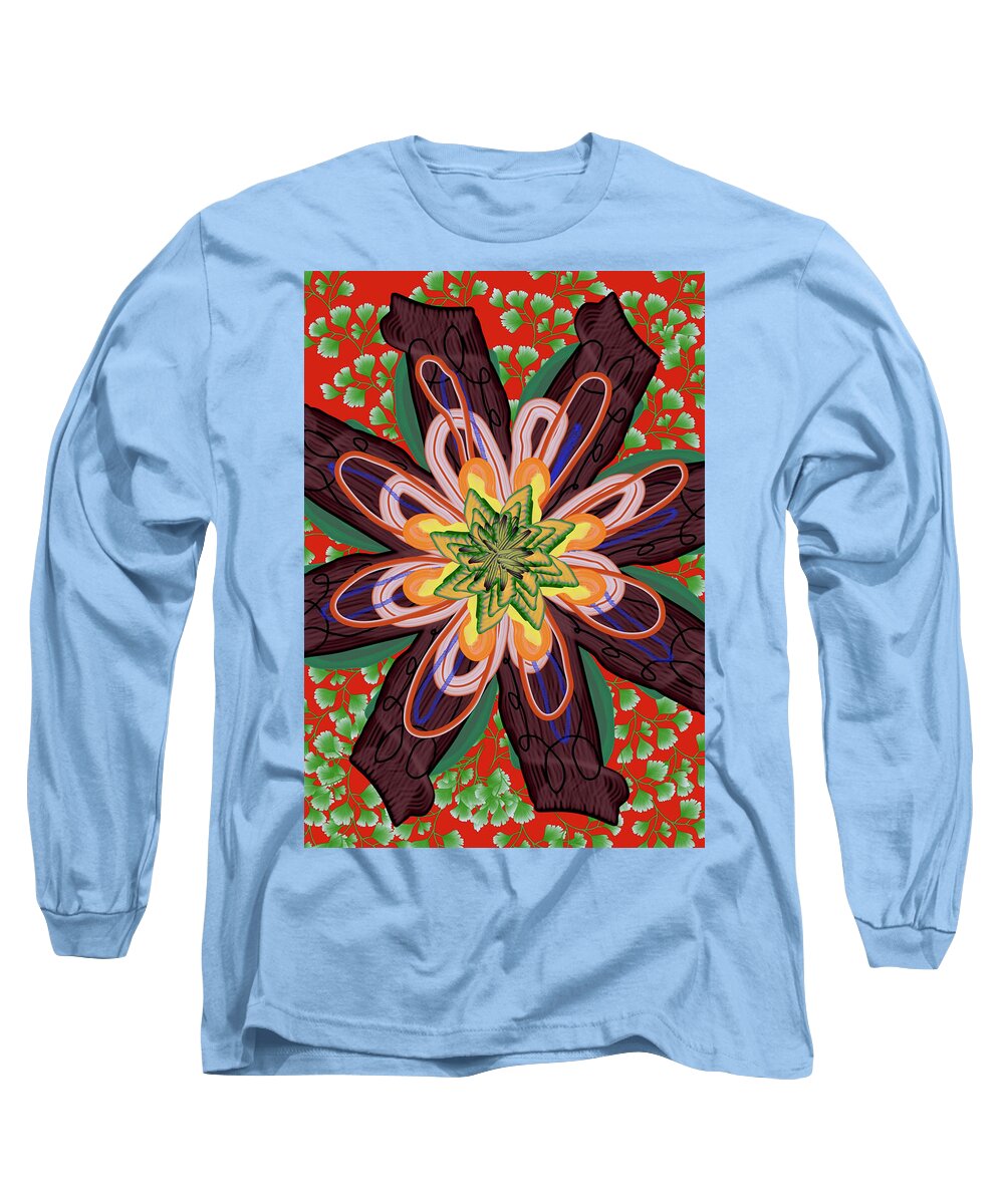 Fantasy Flower No 6 - Long Sleeve T-Shirt